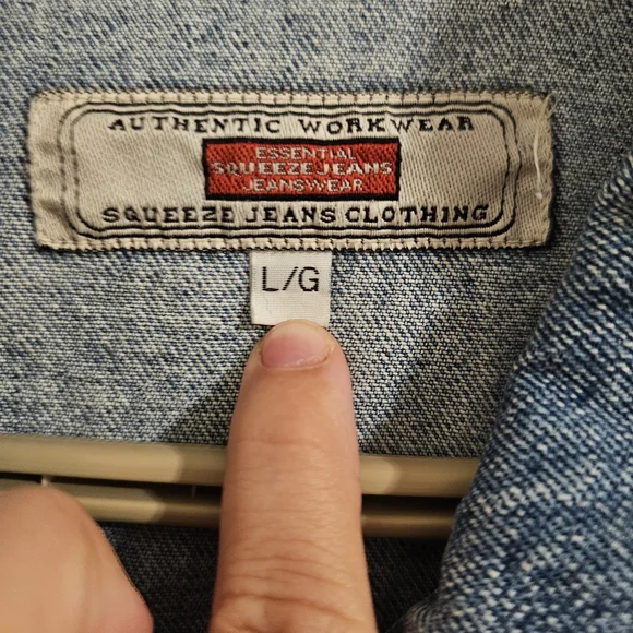 Blue Denim Vest - Picture 3 of 6